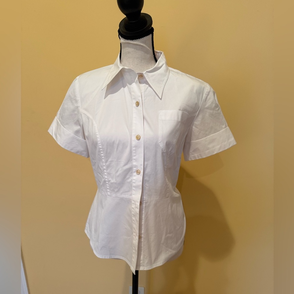 Marc Jacobs

White Short Sleeve Button-Up Shirt